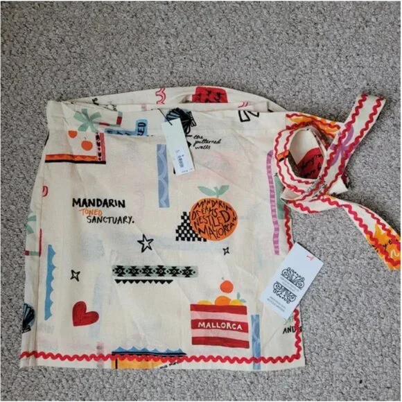 Anthropologie NWT Never Fully Dressed Wrap Mini Skirt size 14 - Picture 4 of 7